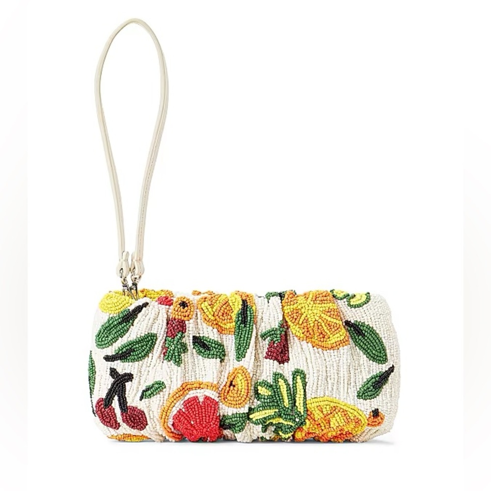 NWT STAUD Fruit Salad Colorful Beaded Women's Bag - Picture 3 of 7